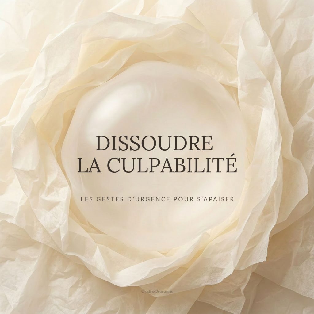 BULLE Dissoudre la culpabilité